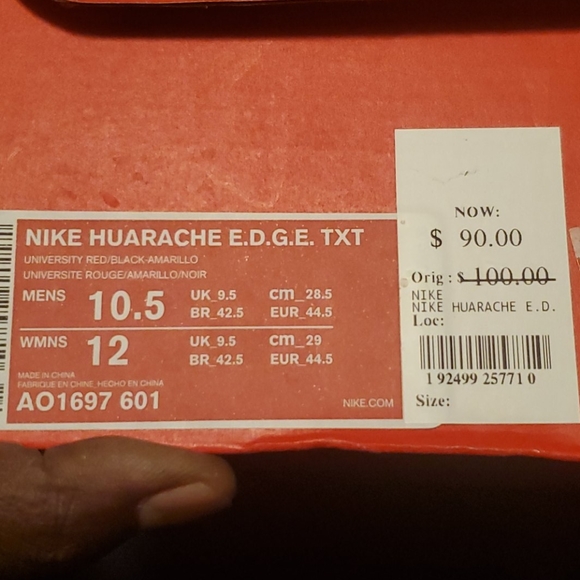 Nike Huarache E.D.G.E. TXT (LIMITED EDITION)¹ - Picture 4 of 4